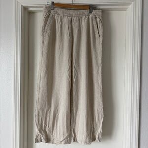 Old Navy Men's Light Beige Relaxed Drawstring Chinos